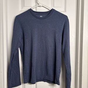 🍍3 for $25! Uniqlo Men's Blue Long Sleeve Shirt